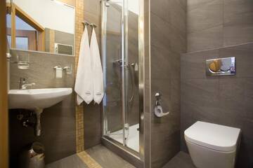 Фото номера Улучшенный двухместный номер с 1 кроватью Отель Hotel &amp; SPA Odeon г. Boguchwała 4